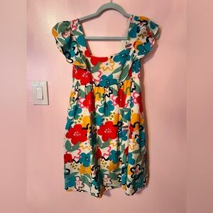 Mittoshop Colorful Floral Kids Dress